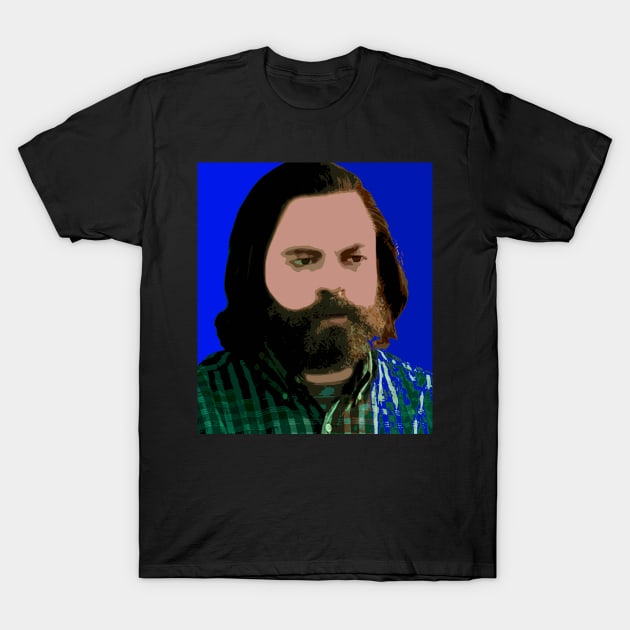 nick offerman T-Shirt by oryan80